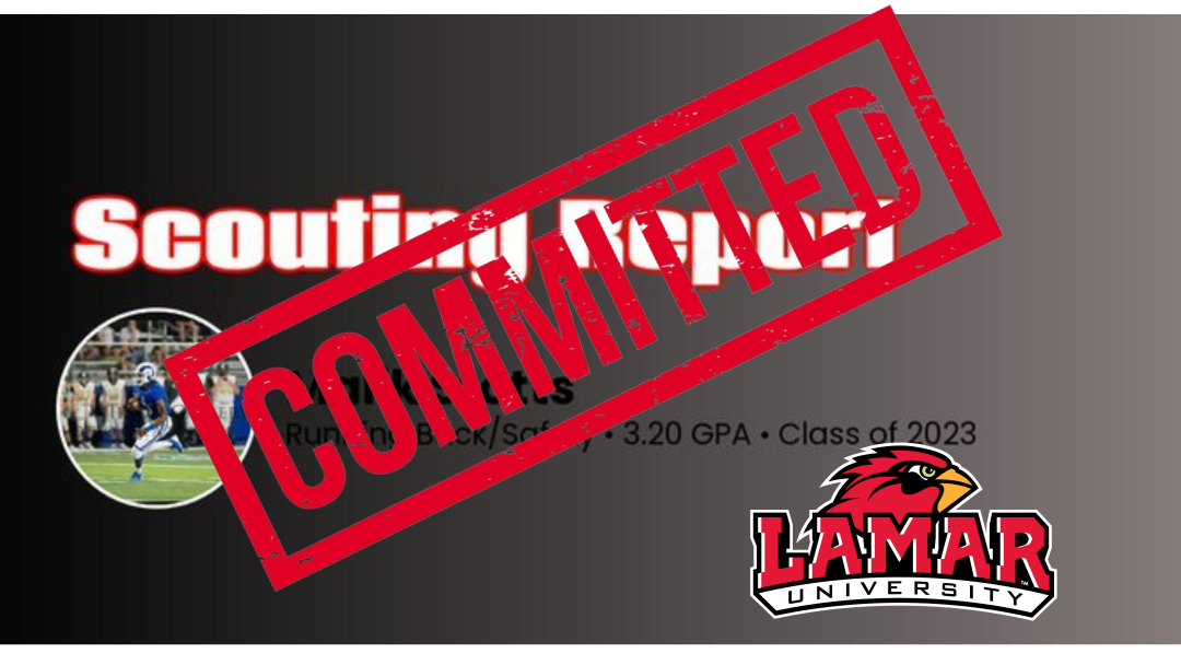 CONGRATULATIONS to <a href="/malik_stotts/">Malik Stotts</a> !
<a href="/CoachLawson7/">Wade Lawson</a>
 Out of Joaquin High School TX