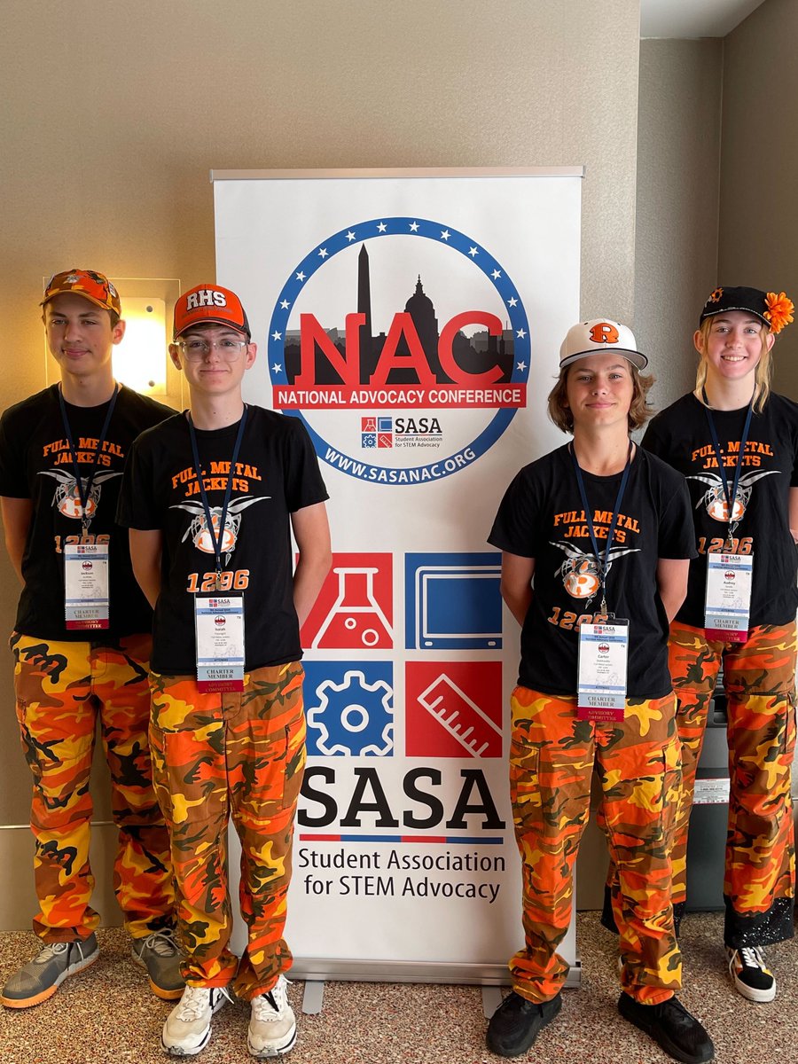 All ready for day #1 at the SASA National Advocacy Conference in Washington DC!  Promoting STEM on a national stage is hard work (sometimes)!

#sasanac2022 #MakeItLoud #JFND