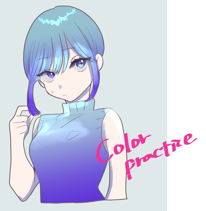 カラーパレットのtwitterイラスト検索結果