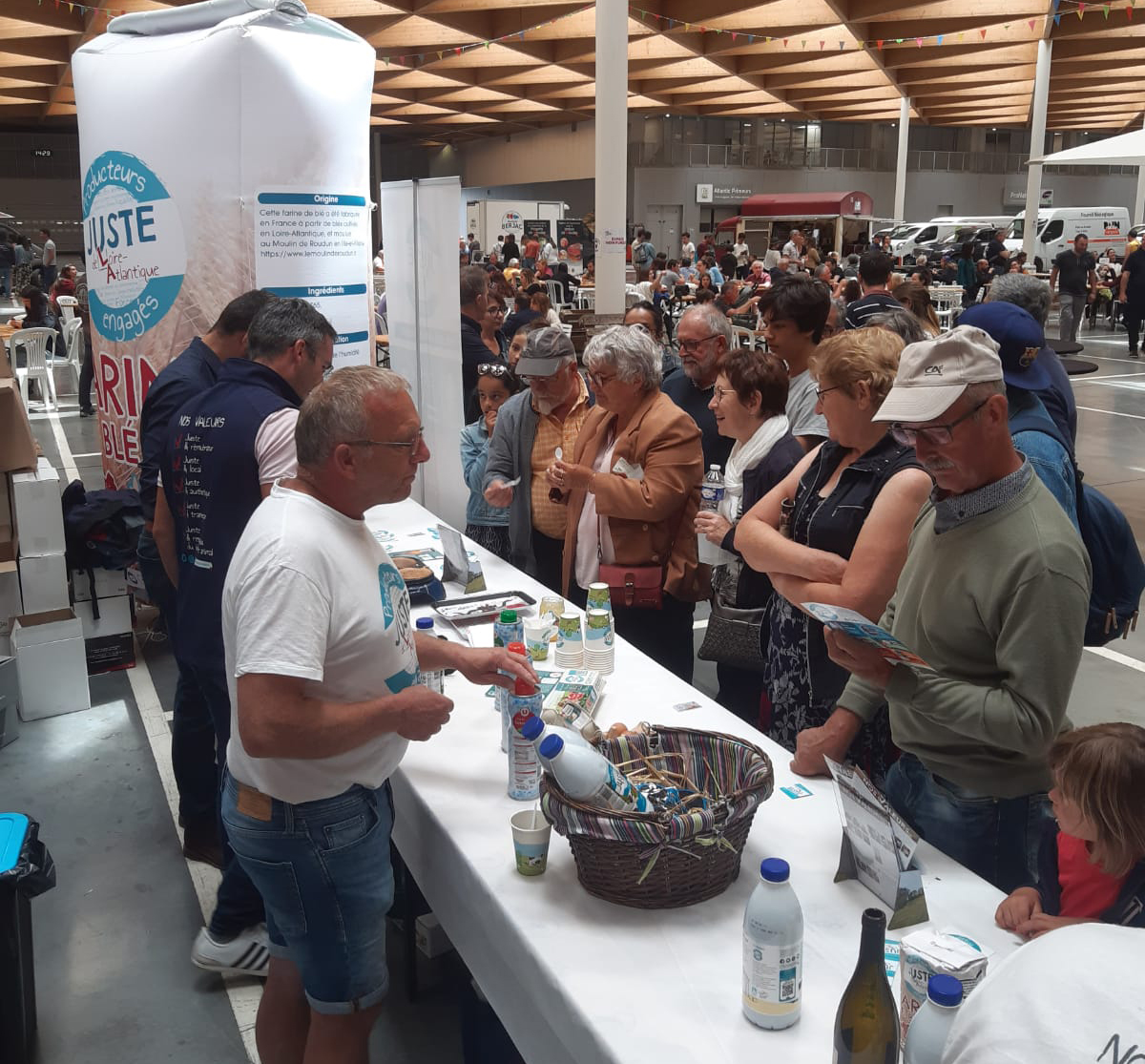 Une super journée ce dimanche <a href="/MinNantes/">MIN Nantes Métropole</a> pour la Fête du local 🎉

Vous avez été nombreux à venir rencontrer nos #agris ambassadeurs #JusteEtVendeen et #JusteDeLA et à déguster nos crêpes #Juste  

Un grand merci à tous 😘