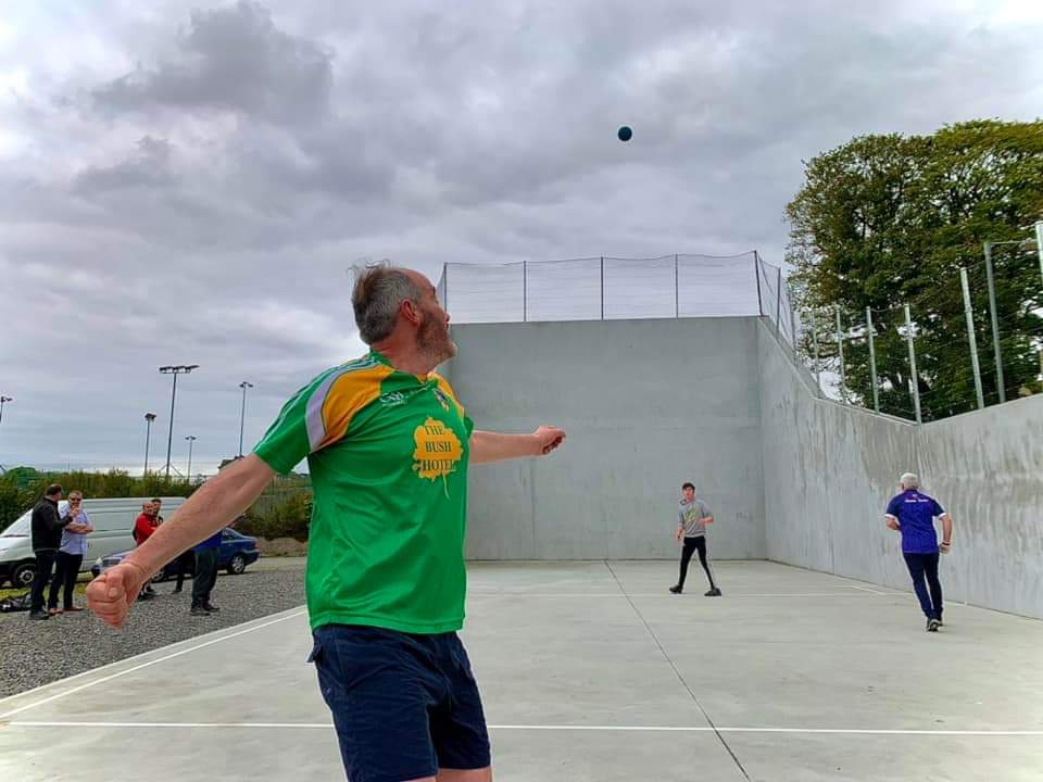 @paulmurphy68 Manorhamilton handball alley renovated in 2021. We also play in Ballyshannon outdoor alley and Collooney indoor alley as well as Drumcliffe 40 x 20 and Drumshambo 40 x 20. #handball