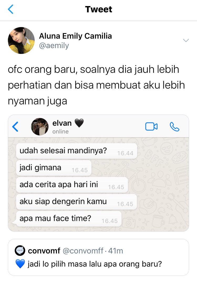 ttyongbbu's tweet photo. pilih masa lalu apa orang baru?

lee haechan few tweet au https://t.co/023I3rCvTK