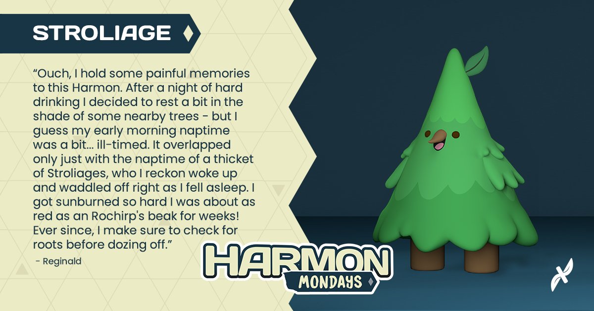 It's HarMonday!

You know what that means... walking trees! Think they use humans as walking "sticks"?

Discord.gg/GameFiCrossing