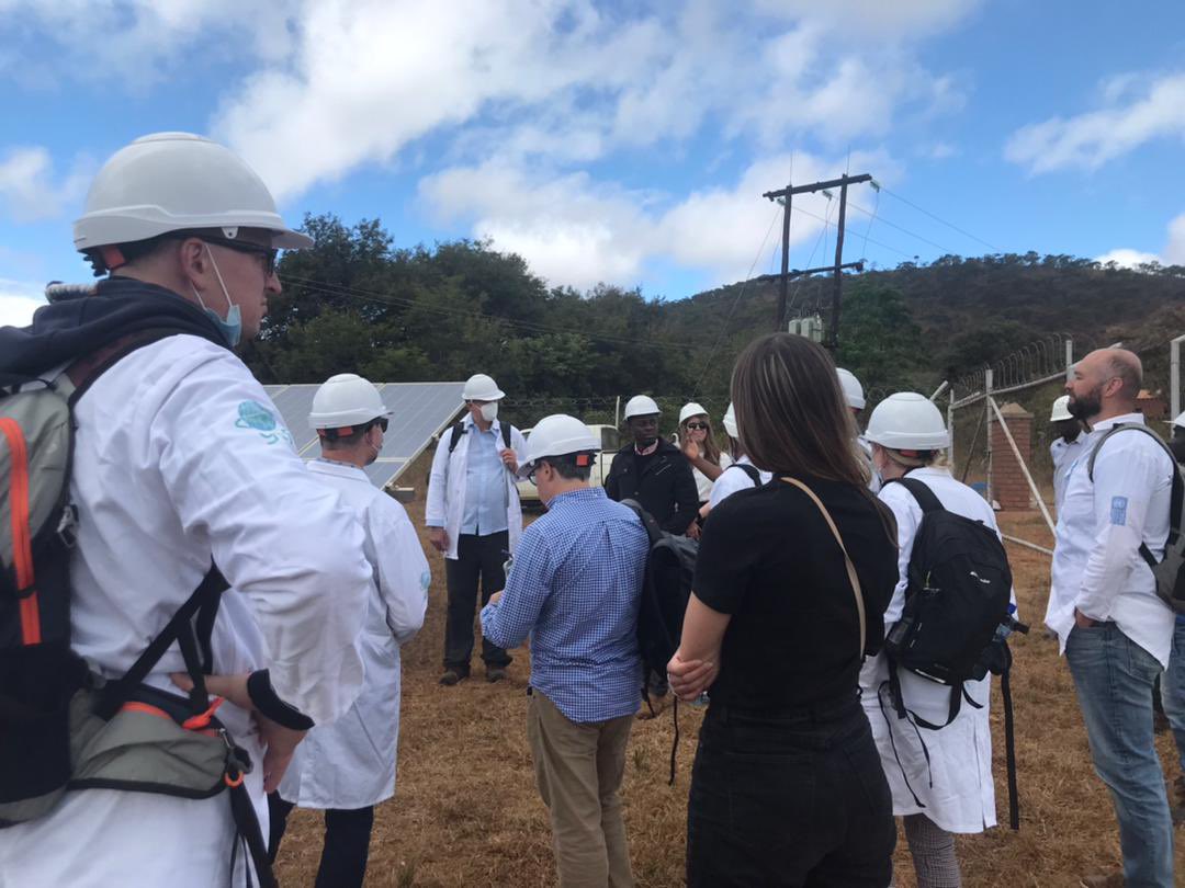 UKinMalawi's tweet photo. Delighted to welcome 11 🇬🇧companies/organizations under 9th energy catalyst round by @innovateuk. On Monday, the team visited Sitolo solar mini grid by @CommunityEnergy in Mchinji.
#greenenergysolutions
#buildingbackgreen https://t.co/ue1uWHsb35