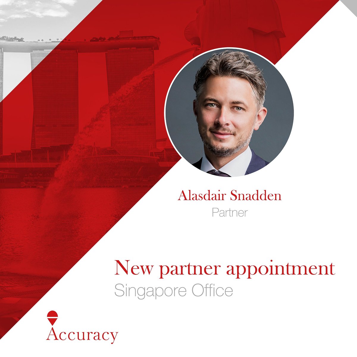 Accuracy is pleased to announce the appointment of Alasdair Snadden as a Partner of our firm! Alasdair is an established Construction Quantum Expert Witness who has built up an excellent reputation working on disputes across the globe. #WelcometoAccuracy
