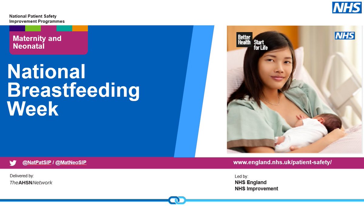 It's #NationalBreastfeedingWeek and everyone has a part to play in supporting breastfeeding. A focus of the @ptsafetyNHS MatNeoSIP Preterm Optimisation workstream is maternal breast milk for all preterm babies and improvement in this area is being seen across the country. #BAPM