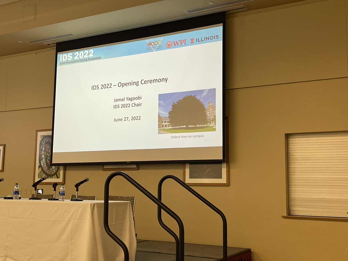 Bogdan4Research's tweet image. Prof. Jamal Yagoobi, director of the Center for Research in Drying CARD opened the International Drying Symposium IDS2022 @WPI #research #dryingtechnology #processing wp.wpi.edu/ids2022/