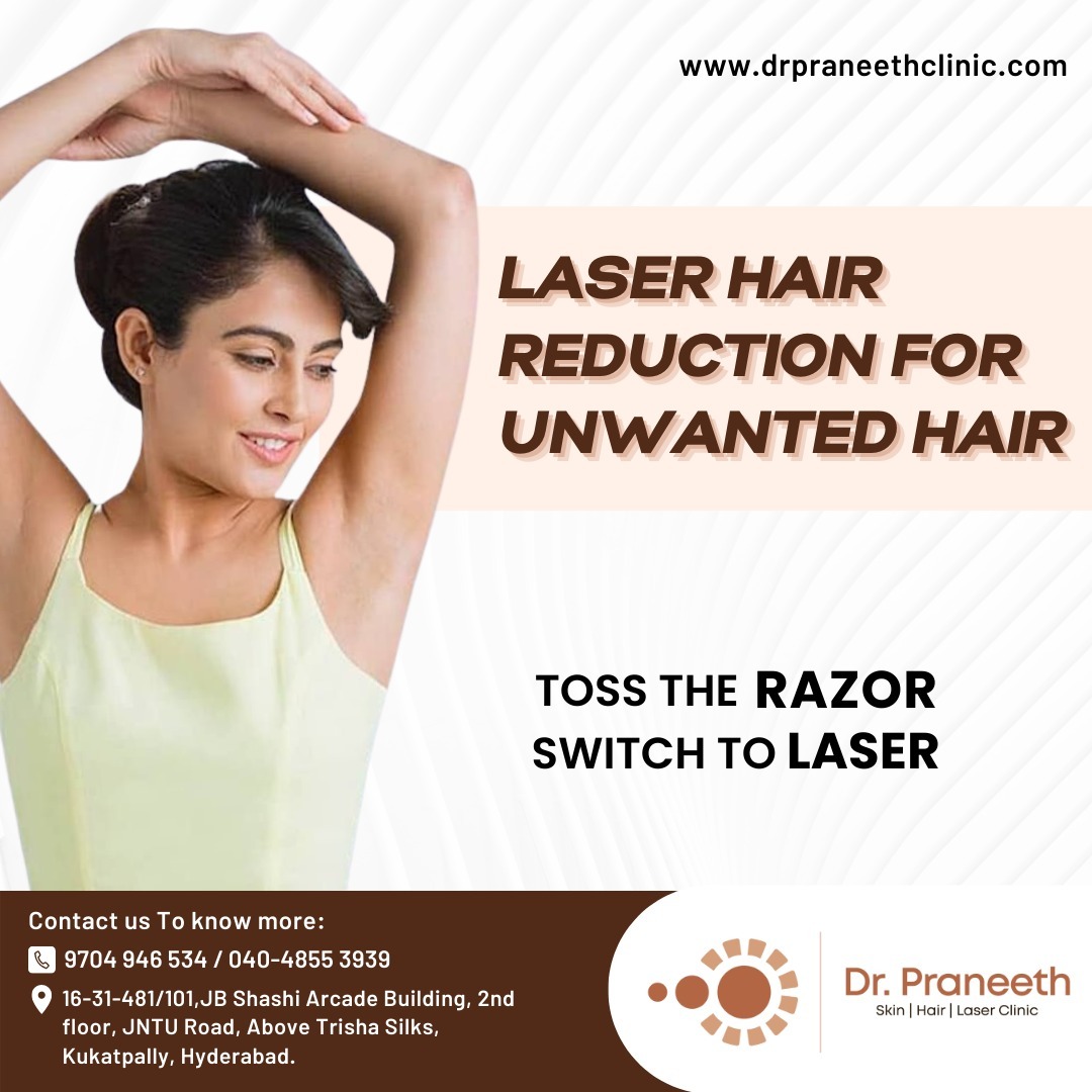 DrPraneethKumar's tweet photo. Laser Hair Reduction for Unwanted Hair 
Visit -  https://t.co/9ejlFHxmbt
Consultation - 9704946534/040-48553939

#drpraneeth #drpraneethclinic #laserhairremoval #laserhairremovaltreatment #hairremoval #unwantedhairremoval #unwantedhair #hairreduction #KPHB https://t.co/ydmjb5YlkR