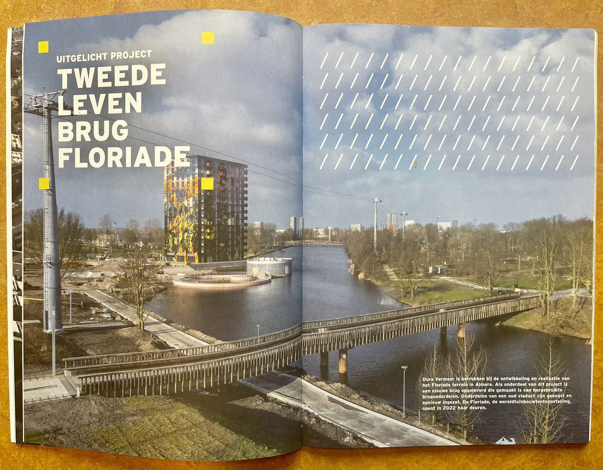 Prachtige foto #ReUseBrug #TweedeLevenBrug van hergebruikte mayerialen op de @FloriadeExpo ontwerp: <a href="/Arc2architecten/">Arc2 architecten</a> realisatie: <a href="/DuraVermeer/">Dura Vermeer</a> ism <a href="/meerdinkbruggen/">Meerdink Bruggen</a>