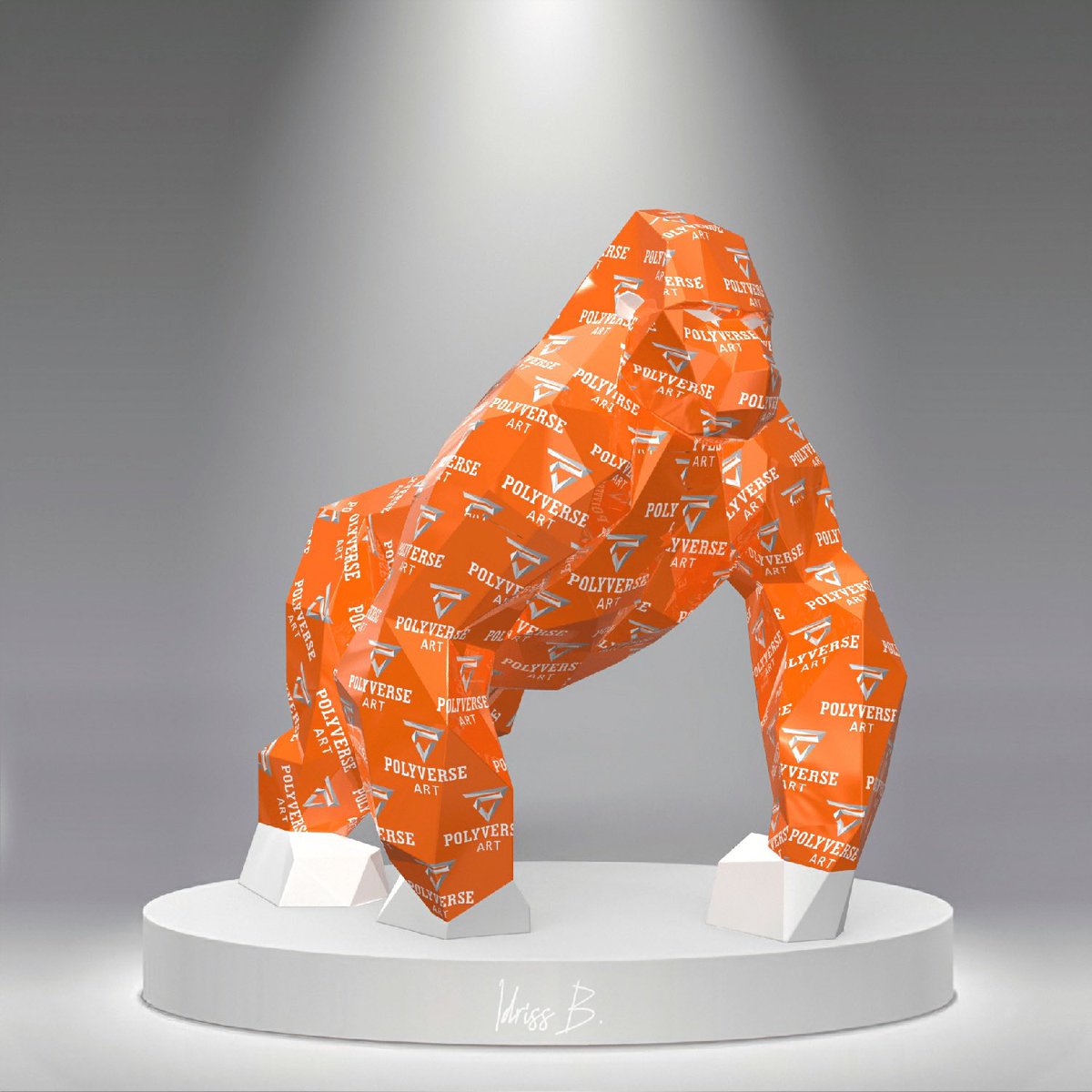 BlckMamba248's tweet image. @Polyverseart the first and just received this week end my amazing sculpture that goes with 🔥 @idrissbcom