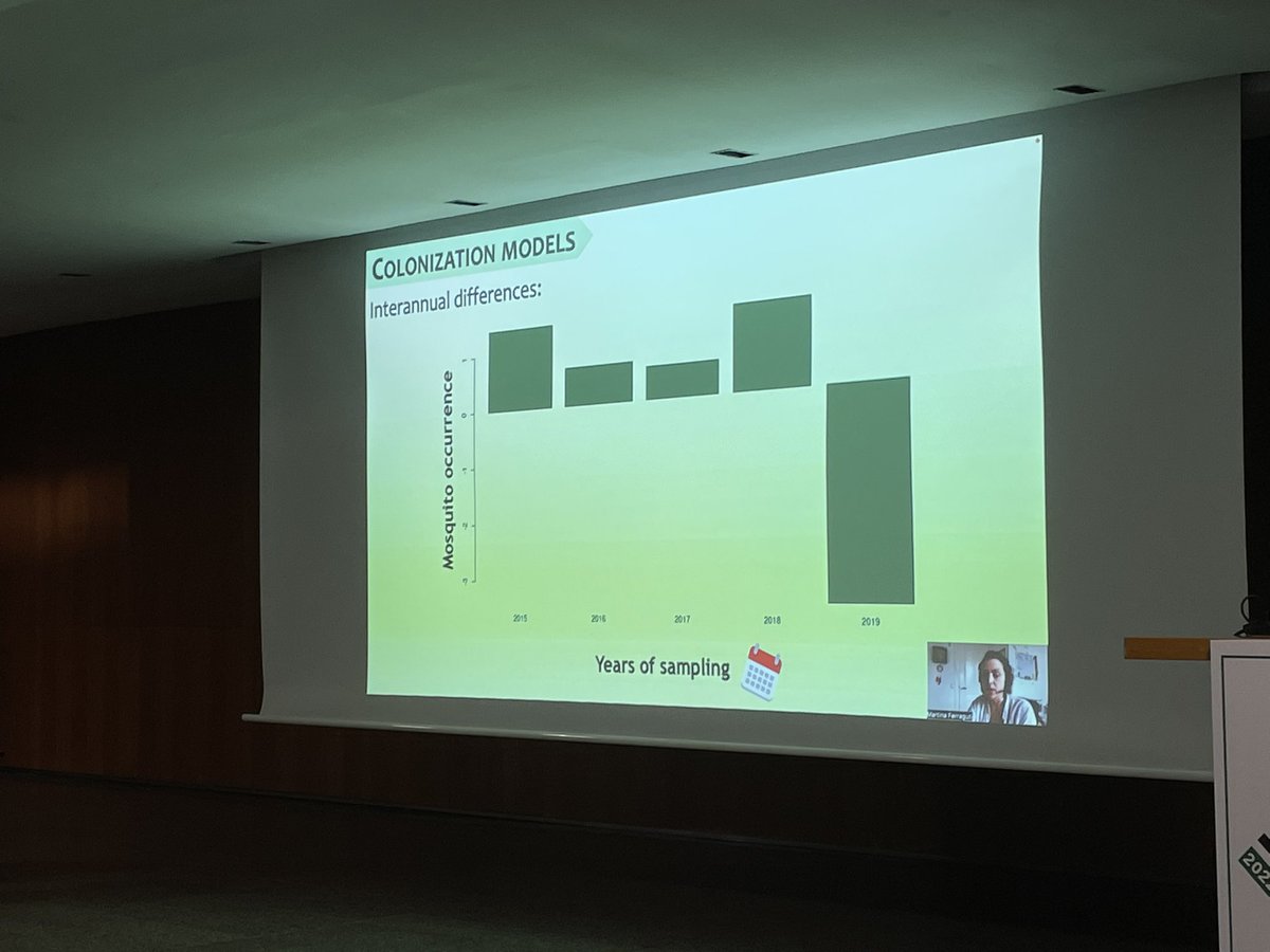 tmontal's tweet photo. Interesting talk by @M_Ferraguti about Surveillance and control of invasive and native mosquitoes in sewers from an urban mediterranean area👏👏👏 https://t.co/wWLdCliB7v