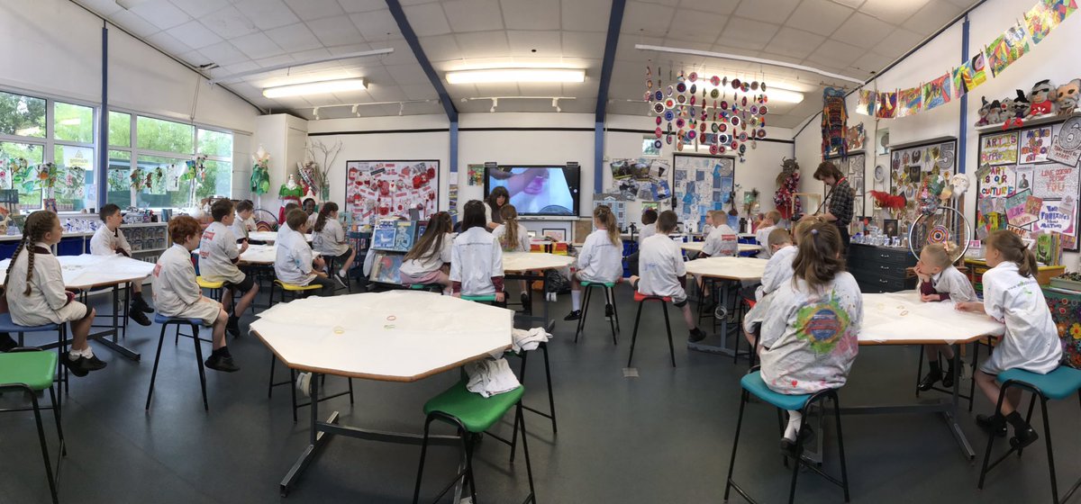 Year 3 are enjoying a felt making workshop today, delivered by the wonderful Elinor from <a href="/HuddersfieldUni/">University of Huddersfield</a> We’ve learnt how to agitate the fibres to make a new piece of fabric. <a href="/Textilesinplace/">Weaving Together a Story of Place</a> <a href="/WovenInKirklees/">Woven in Kirklees</a> <a href="/nataliewalton78/">natalie walton</a> <a href="/pontypines/">Mrs C</a>