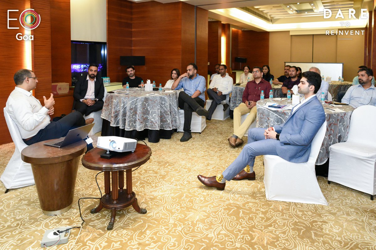 eogoachapter's tweet photo. Glimpses and candid moments from our most recent learning event - Offshore Structuring and India's Alignments with Mr. Ashvini Chopra (Executive Director at Avendus Wealth Management Pvt. Ltd.), which was held on 24th July 2022 at Vivanta Goa, Panaji. https://t.co/3f5sstbVTU