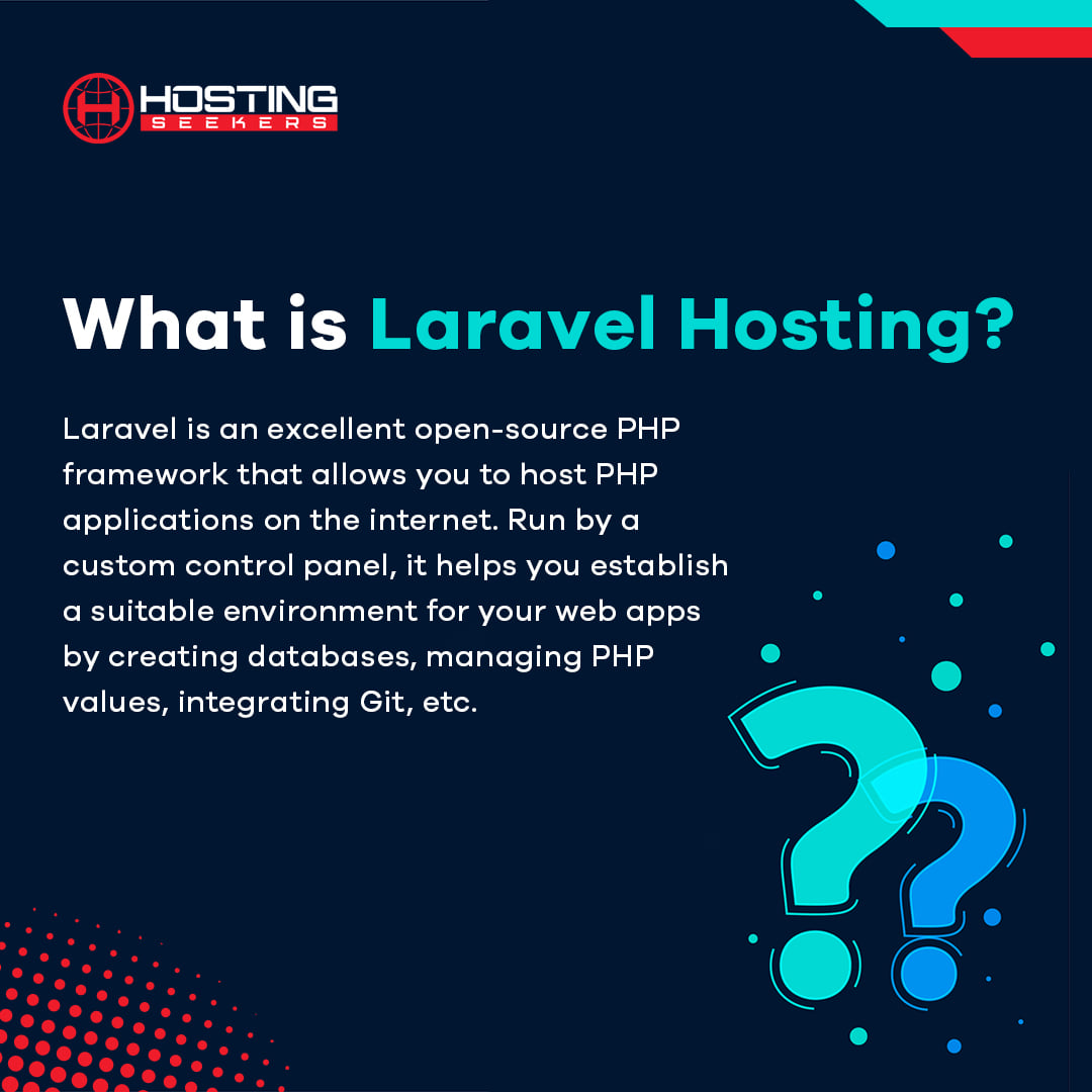 Hostingseekers1's tweet image. Laravel Hosting is your best way out! 😍

Know what #LaravelHosting Is and Take your web application development to new heights and get your game on the right track. 🐱‍🏍

👉Find the best plan here: bit.ly/3IdOQ56

#laraveldeveloper #laravelframework #HostingSeekers