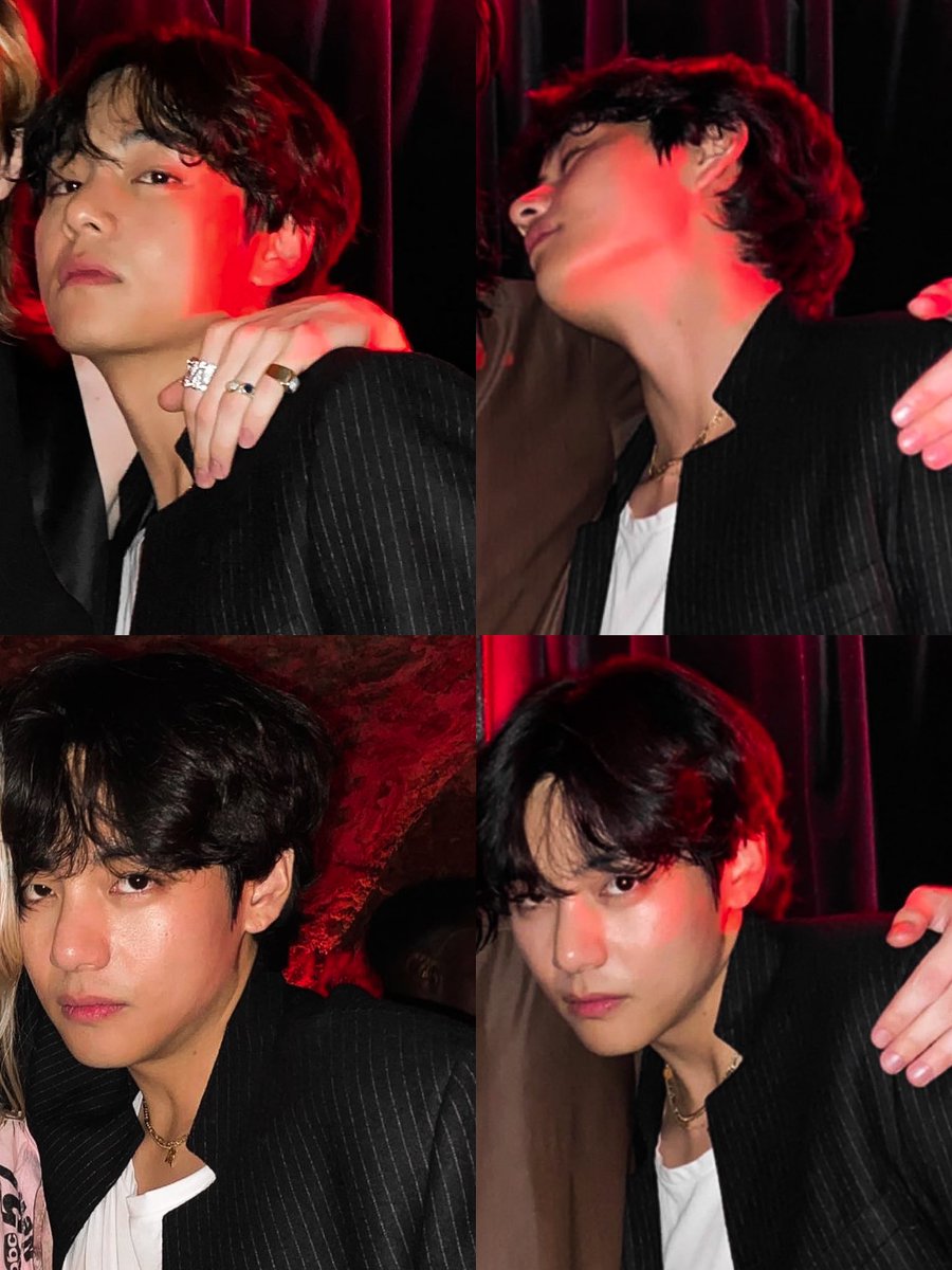 TAEHYUNG AT THE AFTER PARTY 😭