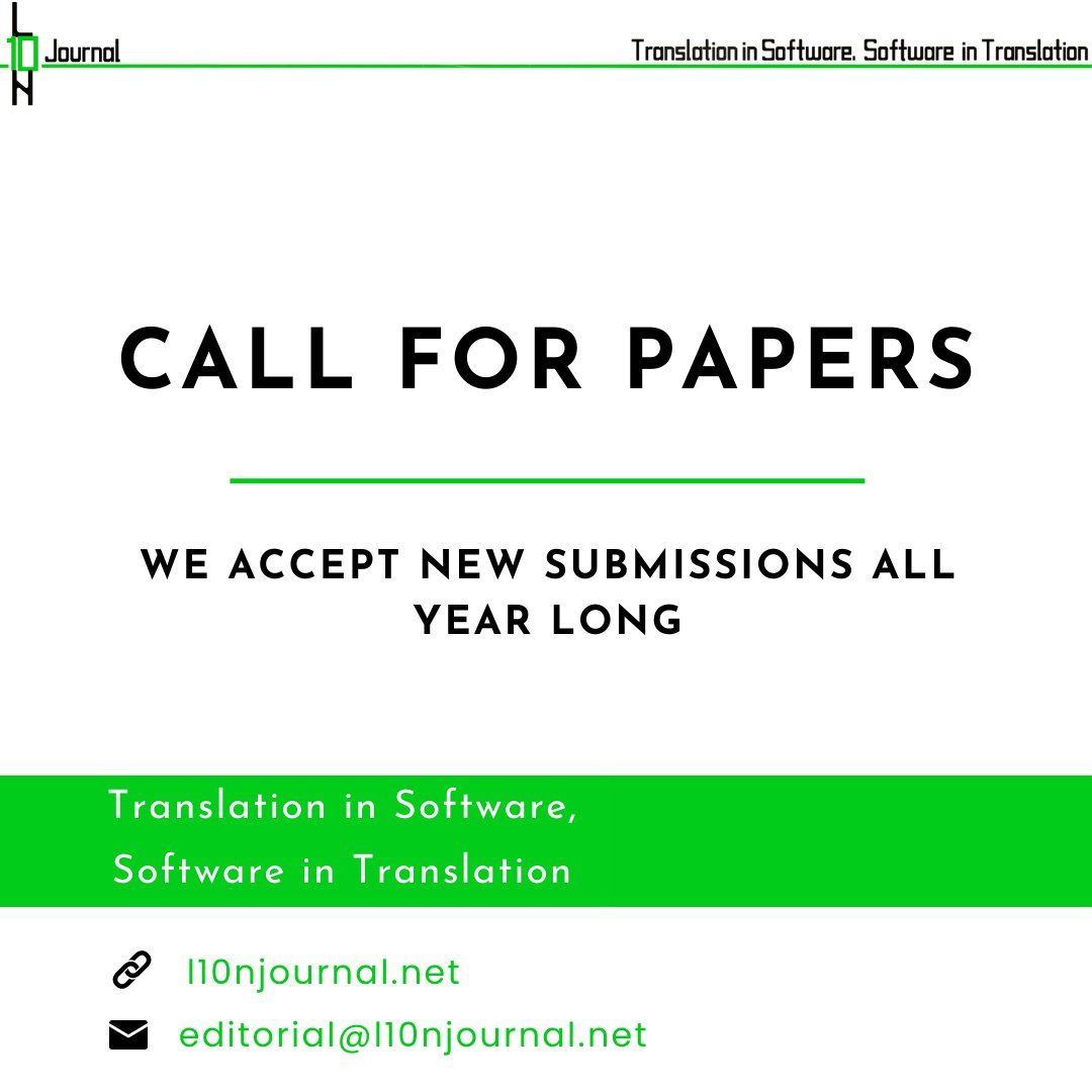 L10N Journal tweet media