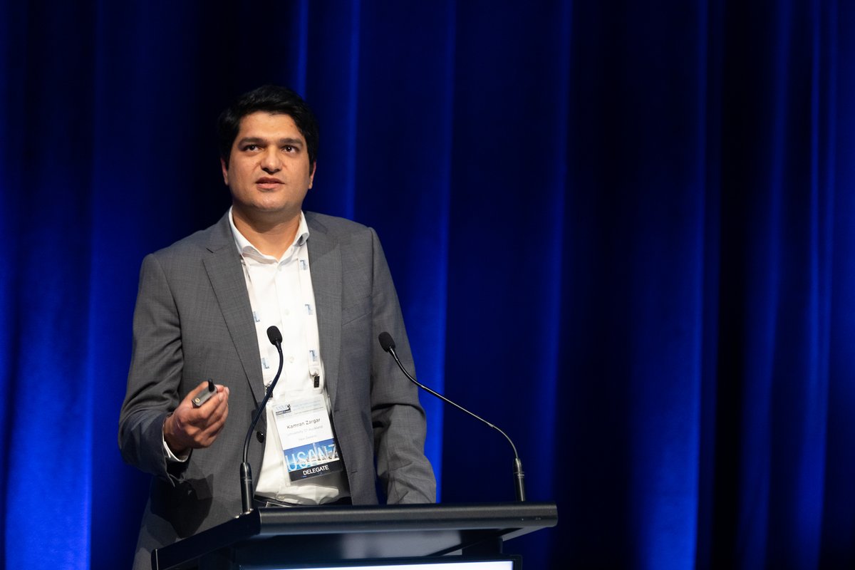 USANZUrology's tweet photo. Concurrent Session #3 streams include Oncology, Reconstruction/Paediatrics, and Prostate. @kamran185 kicking things off with his presentation: Real-time optical diagnosis of prostate cancer: A clinical study on fresh biopsy cores, at #USANZ22 https://t.co/DOhFric92G