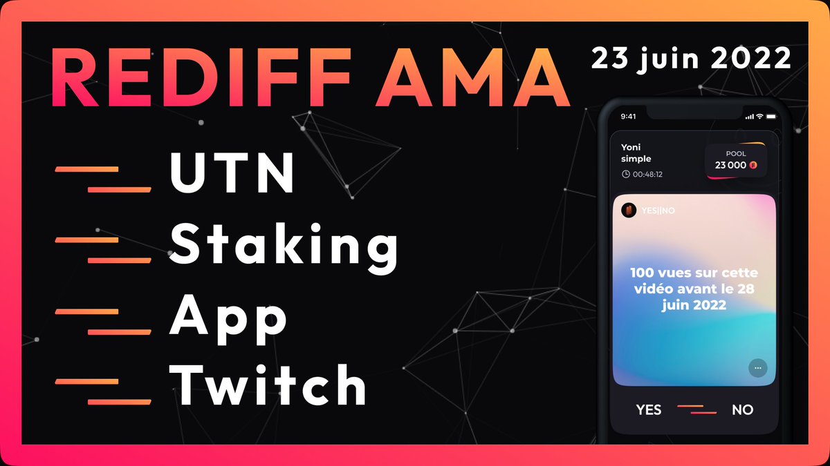 yesorno_jeu's tweet photo. L'AMA de Jeudi dernier est disponible dès maintenant en replay sur notre chaîne Youtube !
C'est ici : https://t.co/tNSaZf1PbD
💡Envie de voir ou revoir un moment en particulier ? L'AMA est chapitré en description de vidéo
#playtoearn #playtoreallyearn #btc #crypto #betting https://t.co/R7Hyi8rLvu
