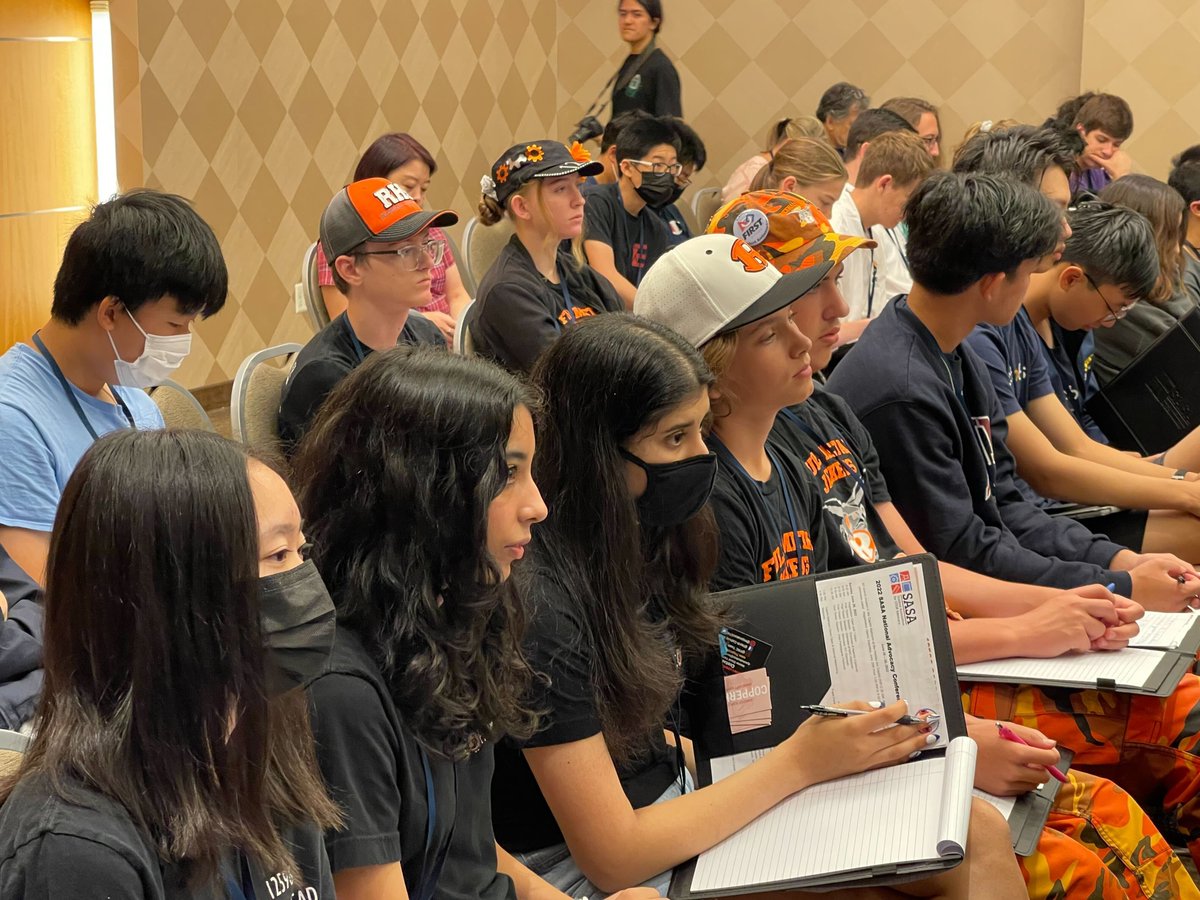 FIRST in Texas Team 1296 attending Day 2 of the SASA National Advocacy Conference in Washington DC.  Preparing to visit our elected representatives!
#sasanac2022 #MakeItLoud #JFND