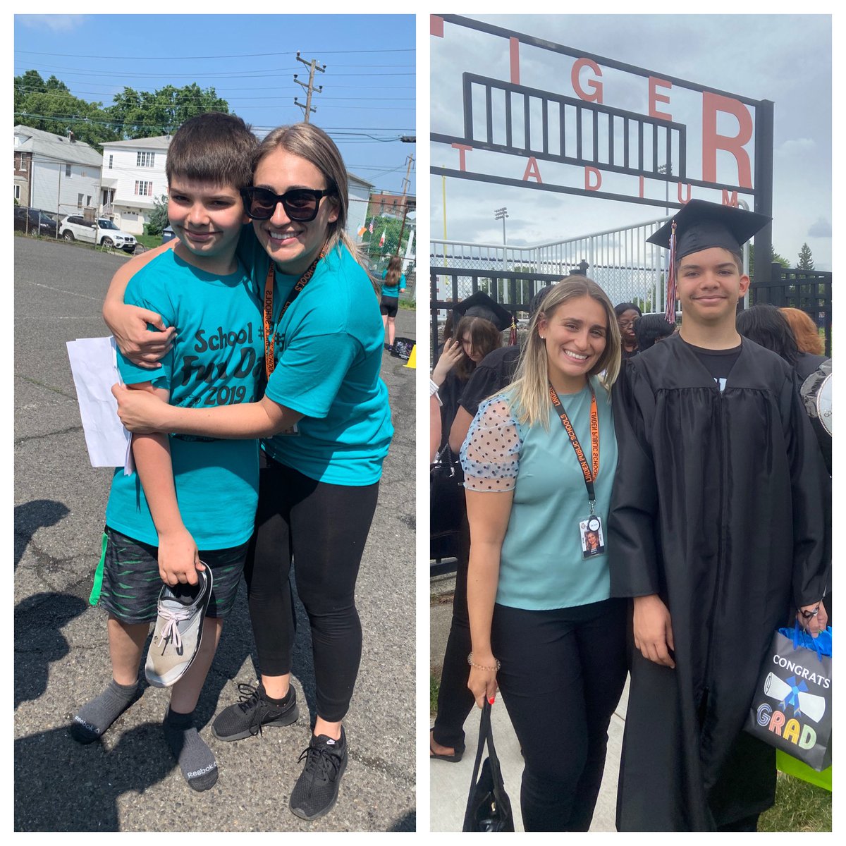 From 5th grade graduation at <a href="/Clicks4_Sch6/">Linden School No. 6</a> to 8th grade graduation at <a href="/SoehlLPS/">Joseph E. Soehl Middle School</a> 🎓 I’m so proud of my little ones! ❤️ @LindenSchoolsNJ