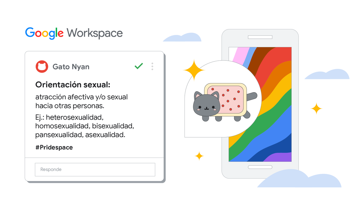 GoogleCloud_LA's tweet photo. Hoy, una nueva entrada en el glosario #Pridespace 🏳️🌈 🏳️⚧️ 🙌 Con información, podemos construir y fomentar ambientes de trabajo basados en el orgullo, la libertad y el respeto. https://t.co/4TeVmfdSXT