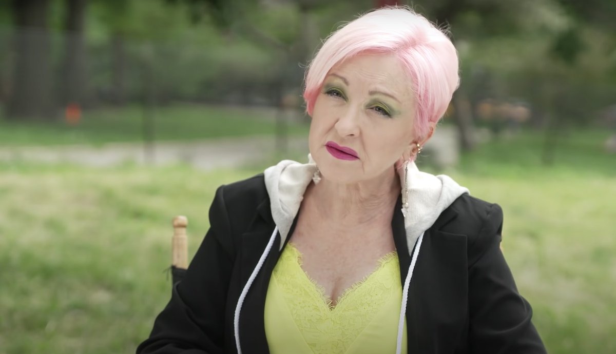 Cyndi Lauper releases updated version of "Sally's Pigeons" after Roe v. Wade reversal bestf.it/3OMTY2n