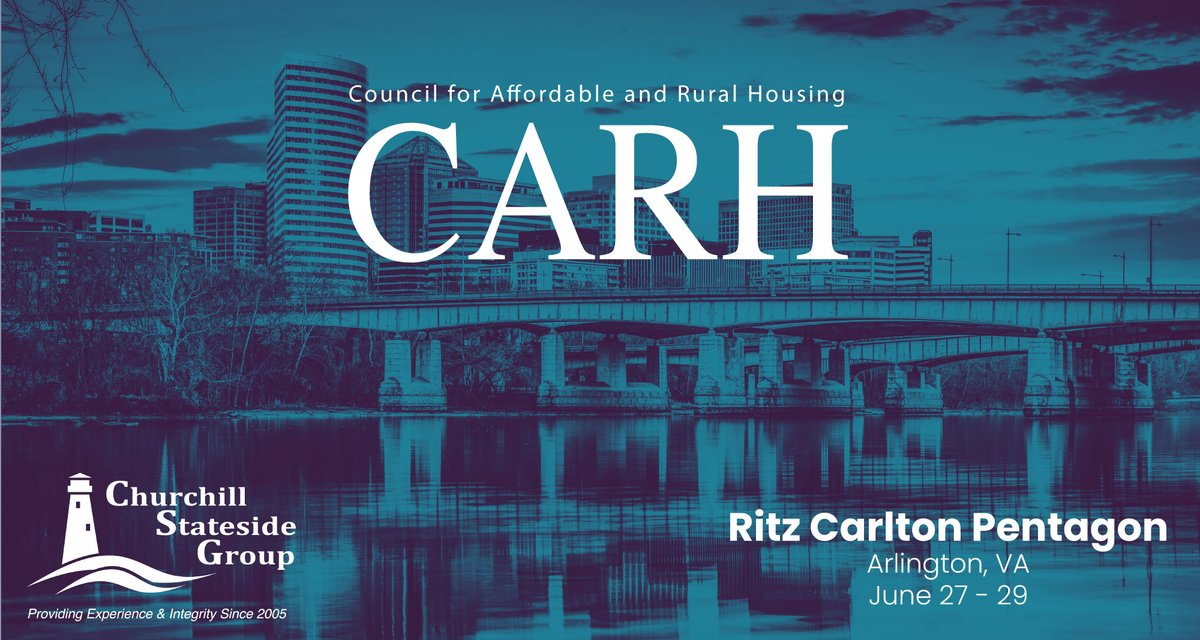 CSGfirst's tweet image. CSG is a Gold Sponsor at the CARH Annual Meeting &amp;amp; Legislative  Conferenve in Arlington, VA
.
June 27 - 29 in Arlington, VA
.
#csgfirst #affordablehousing
 #lihtc #moleg #mosafehousing #affordablehousingcrisis #realestate #housingcrisis #housingforall