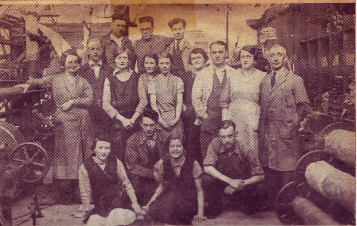 sunnybankmills's tweet photo. 'you'd get to know where all the wefts were & all the cottons & all the silks.....there were hundreds of boxes & each one well, they didn’t work in colours they worked in numbers. There were only two colours not labelled and that were black & white....' #MillLifeMonday #MillLife https://t.co/l4Ctxo9B3D