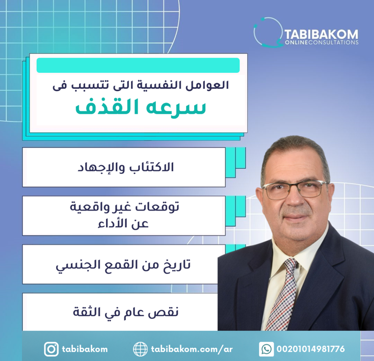 tabibakom's tweet photo. معلومات تهمك عن بعض العوامل النفسية التى تتسبب فى سرعة القذف
يمكنك الان استشارة دكتور عمرو المليجى استشاري الذكورة والعقم والصحة الجنسية بمنصة طبيبكم 
احجز استشارة الآن من خلال:
https://t.co/JgQA7yGYEk
#امراض_ذكورة
#عقم 
#صحة_جنسية https://t.co/XOhcaj1d9y