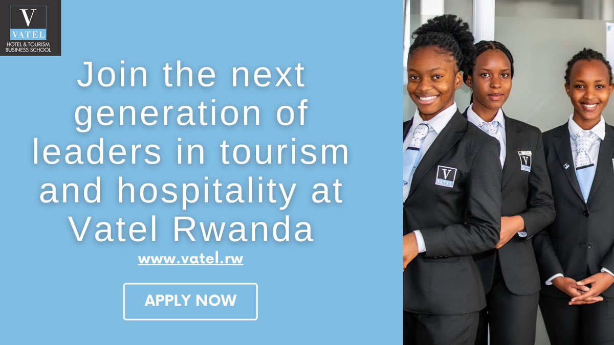 VatelRw's tweet photo. Vatel Group and its campuses throughout the world have won the “Best Hospitality Management School” award in the 17th Worldwide Hospitality Awards.
#ApplytoVatel https://t.co/A8ClUCBkvN