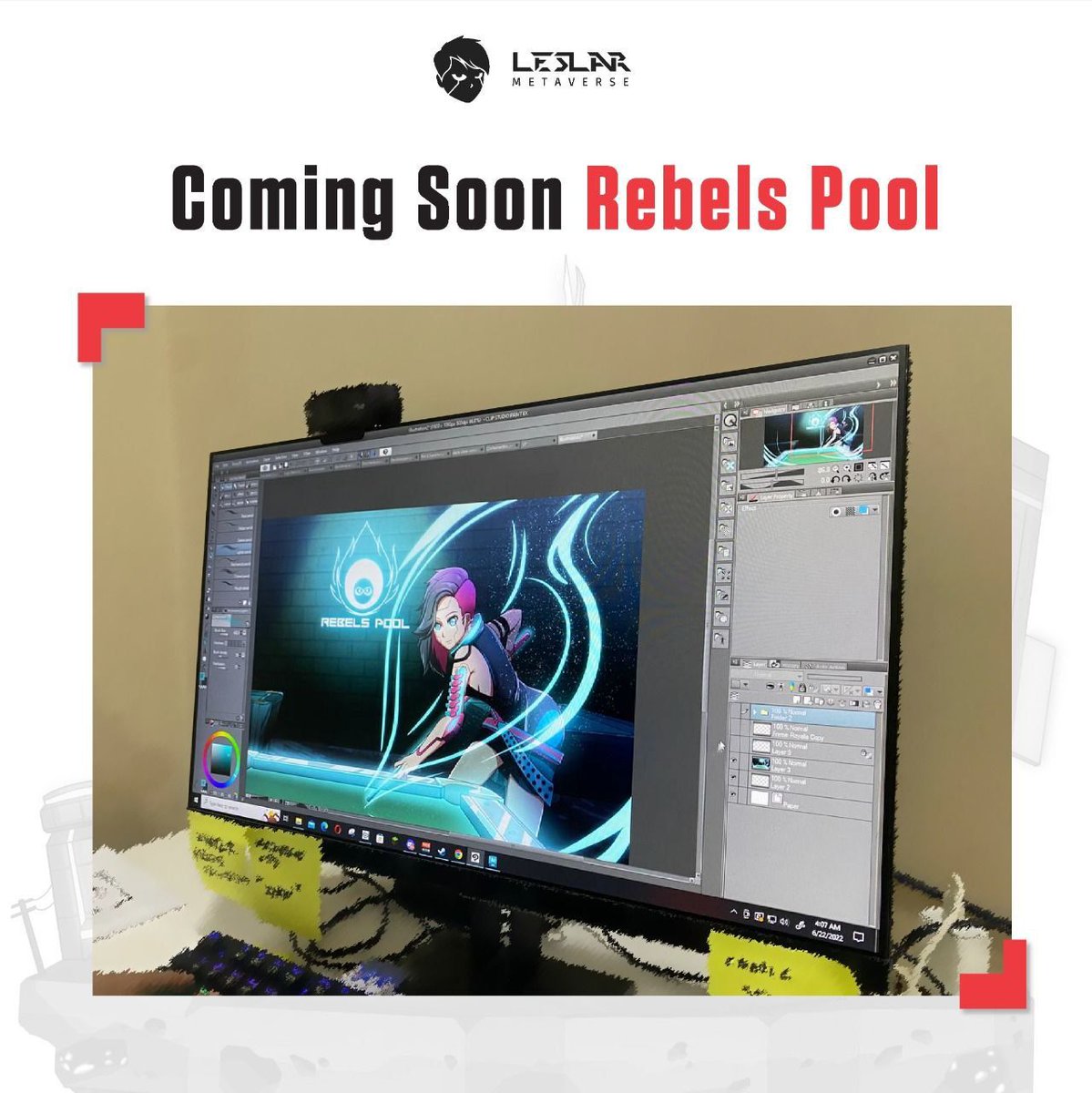 LESLAR Metaverse tweet media