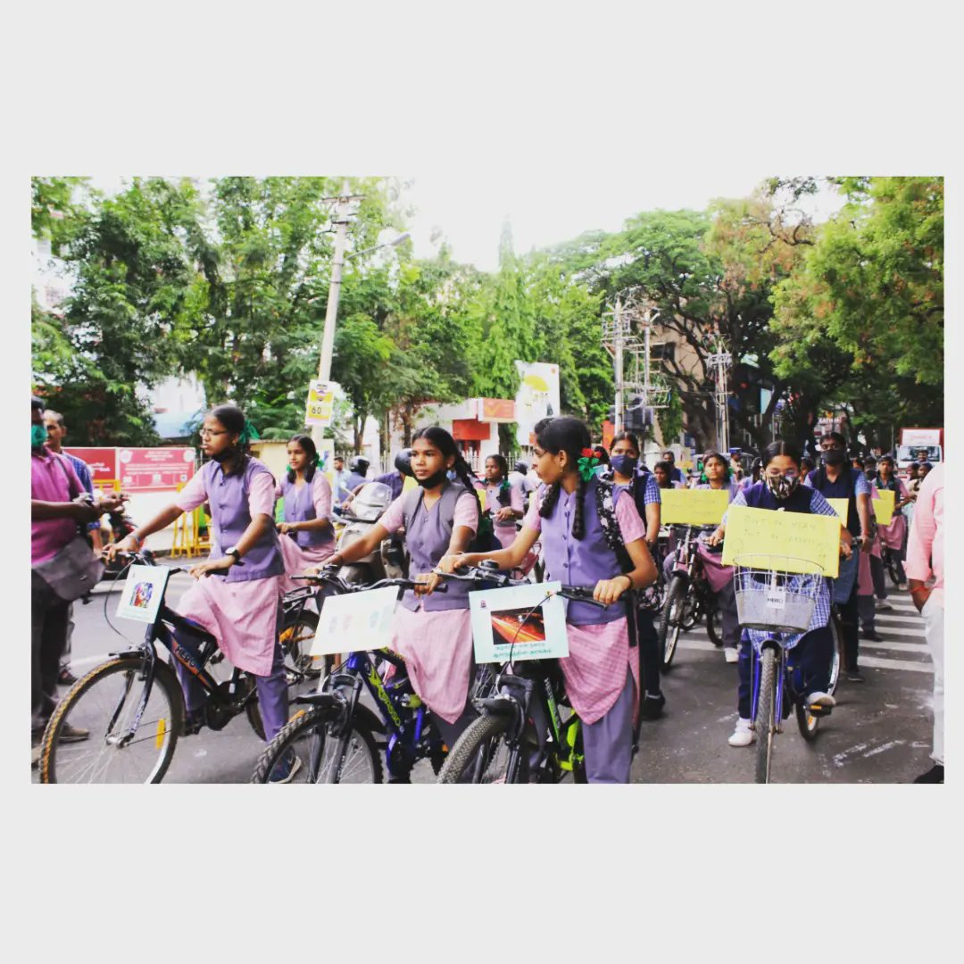 On the account of the celebration of the 7th anniversary of smart City mission,Coimbatore smart City conducted cycle rally with 100 school students ,to promote waste management awareness,on 25th June 2022.
#coimbatoresmartcity
#saathvarshkaharsh
#sabkabharatnikartabharat