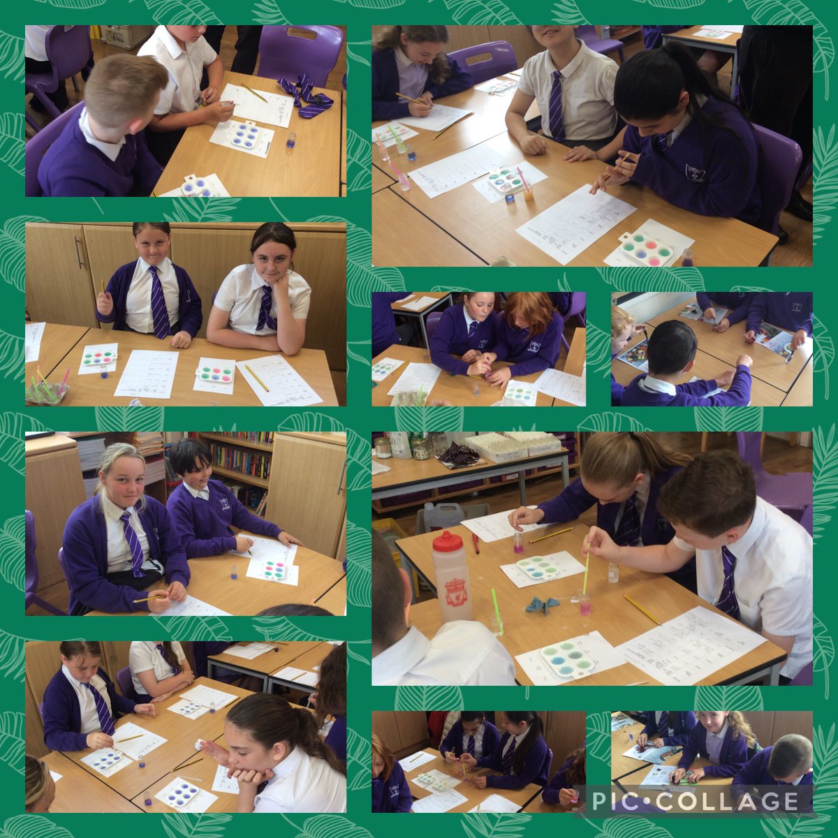 StGerardsWidnes's tweet photo. Class 6 are having a fantastic Science workshop, learning about acids and alkalis, led by Chemistry with Cabbage #StGerardsScience @LorellyWilson @SciCommRuth https://t.co/0j7mmkHL0j