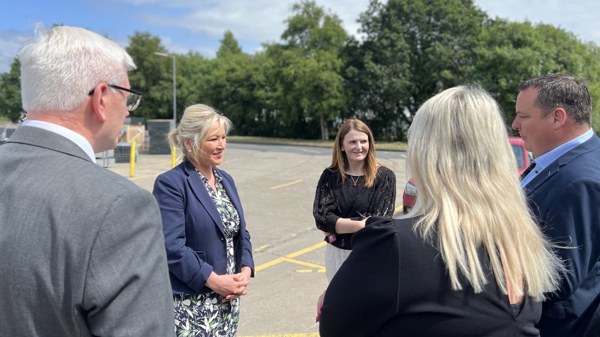 Delighted to visit <a href="/ErrigalGroup/">Errigal</a>, a local construction company that is leading the way in apprenticeships

Errigal has invested in a training academy, providing young people with careers &amp; opportunities to flourish in construction

Their commitment to young people is exemplary 👏🏼