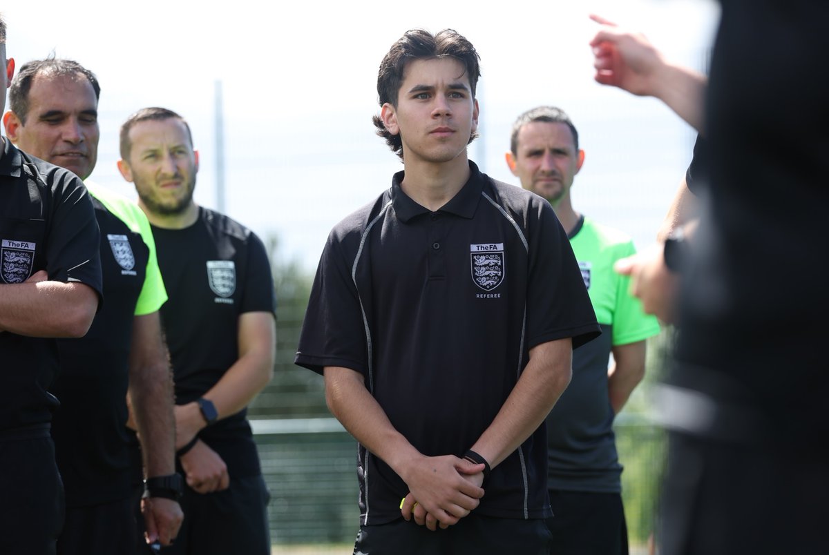 FARefereeing's tweet photo. Yesterday we welcomed just under 100 new Level 4 #Referees to Warwick for a training day! 🙌

Sessions included penalty area decision making, assistant refereeing and speed, agility and dynamic movement. 🌪 https://t.co/XOdZRUBDmY