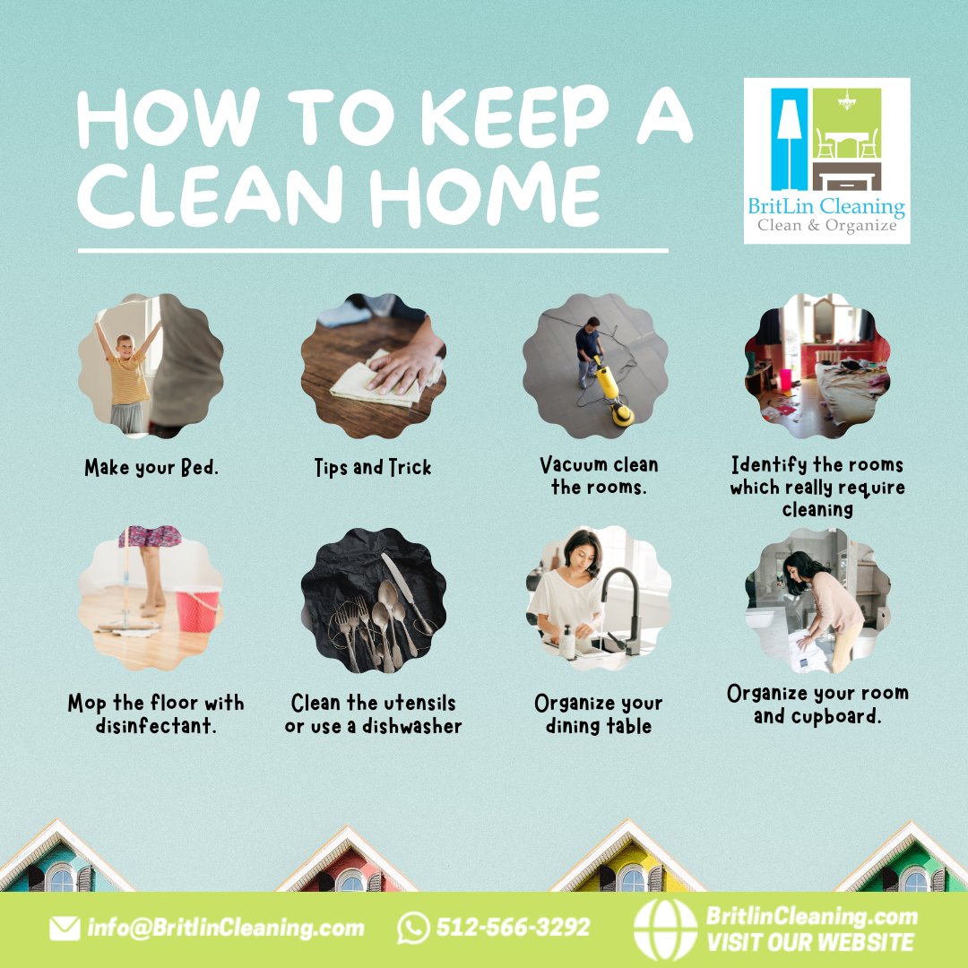 BritLinCleaning's tweet image. Maintaining a clean and organized home may seem like an impossible task, especially if you work full time and have to clean up after your family too. Luckily, Britlin Cleaning is here to help you keep your house clean and tidy at all times! 🏠 ✨ 👍
