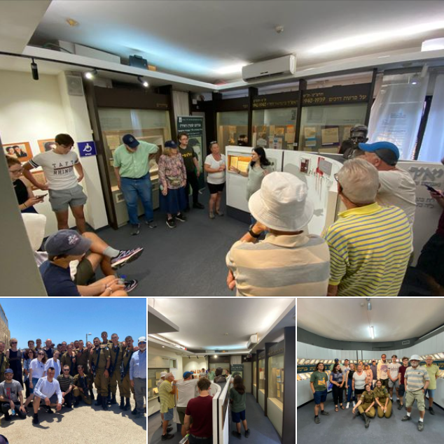 Sar-El's groups visiting museum in Tel Aviv before a new week of volunteering in bases
Some culture 🙂

💜SAR-EL, volunteers for Israel | sar-el.org
#sarel #VolunteersForIsrael