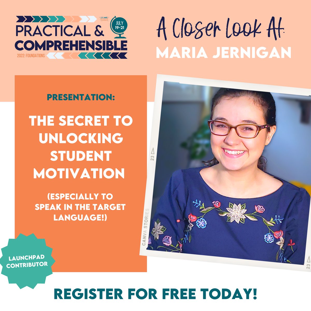 RedshiftEduc's tweet image. Attention World Language teachers!

Our CEO Maria is proud to be a featured speaker in a free conference made BY language teachers, FOR teachers.

It&apos;s dedicated to making real-world, interactive teaching PRACTICAL! 

🌟Register for FREE (affiliate link): tinyurl.com/prac-comprehen…