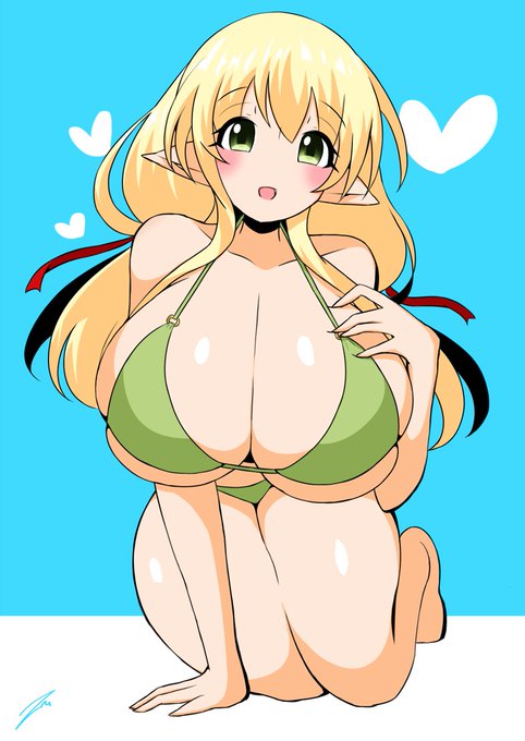 過去の水着ケイトさん。多分再掲はしたことないやつ 