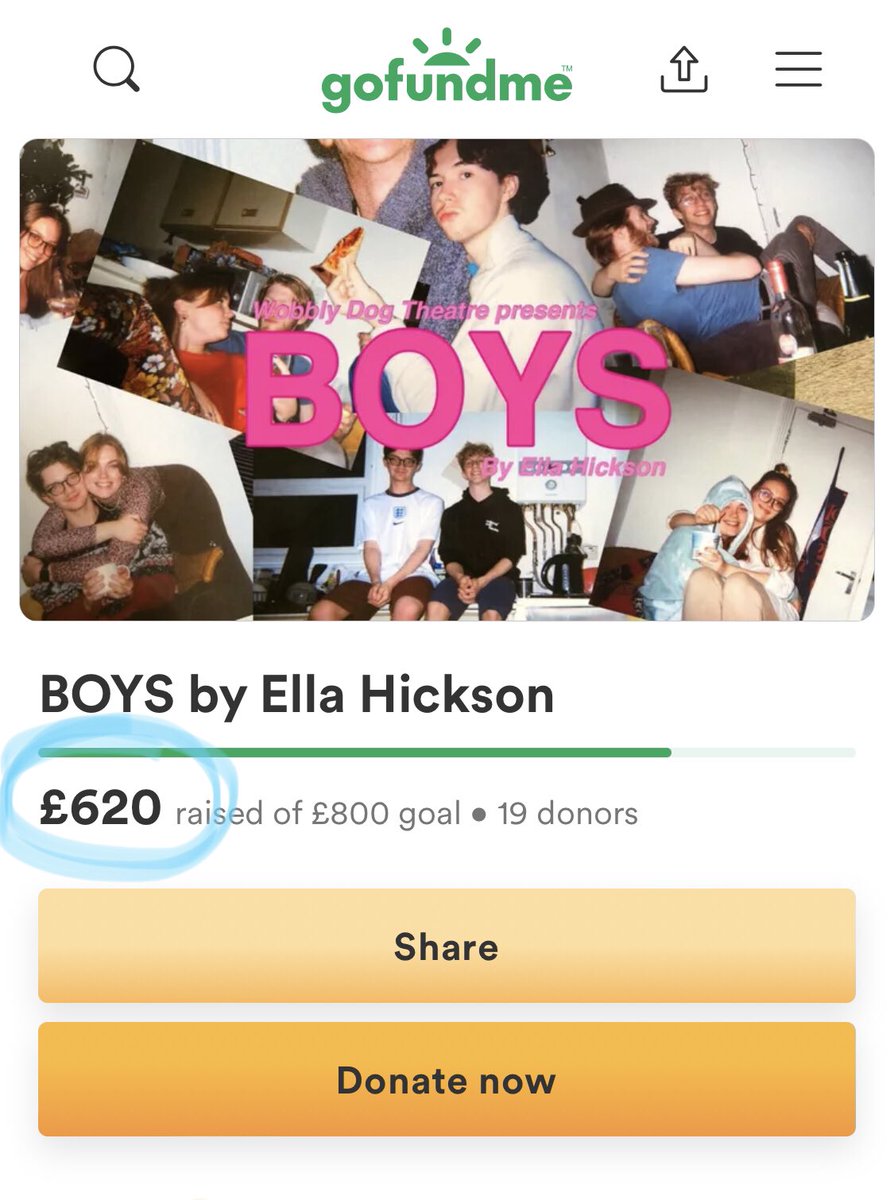 wobblydogboys's tweet photo. WOW! We are overwhelmed by the support on the crowdfunder. Reminder that profits from ticket sales and from the GoFundMe will be donated to @theCALMzone so let’s keep it ticking! 
Thank you to everyone who has supported so far. 

https://t.co/KCjrnRwYXj https://t.co/xuYXmqLWCW