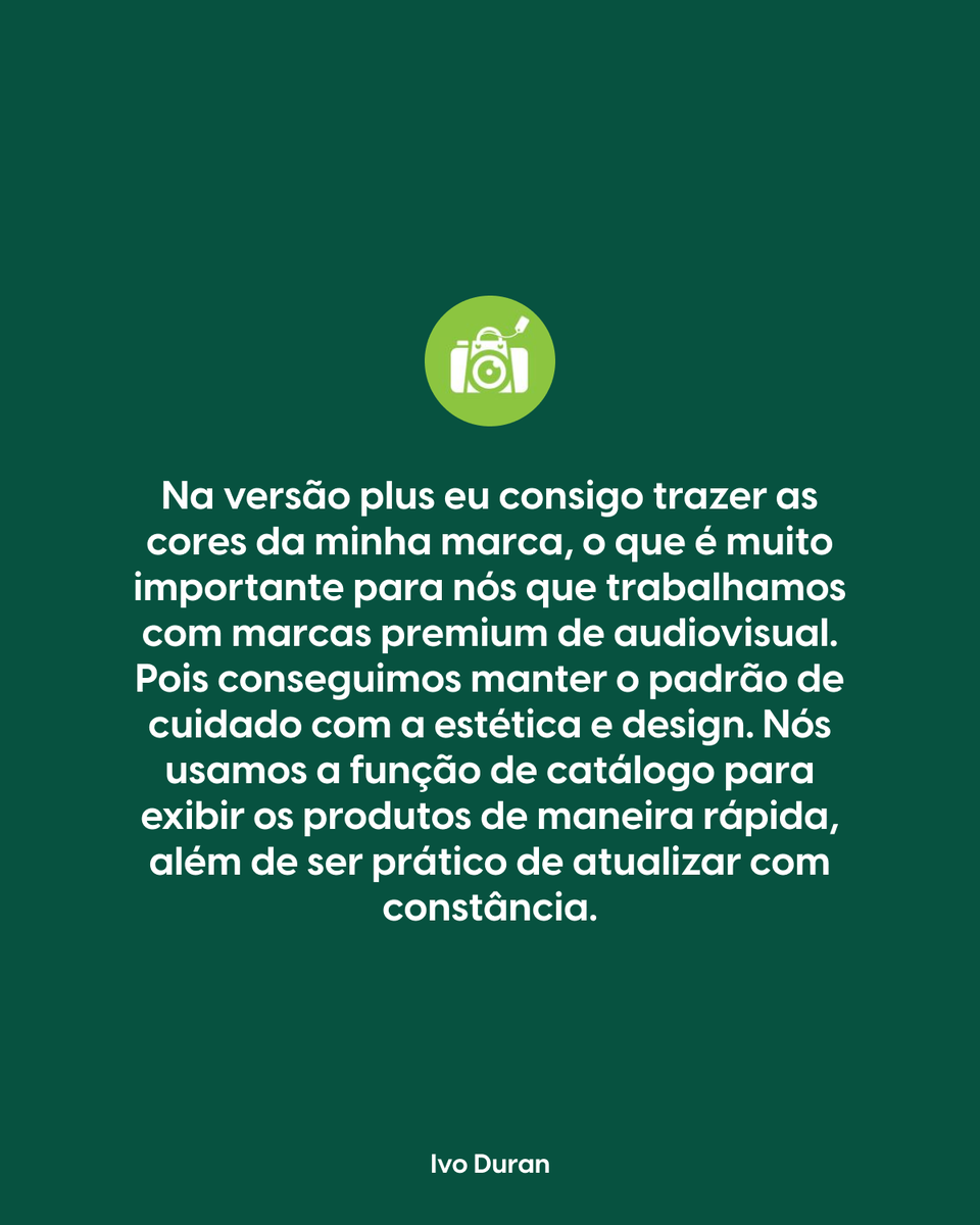 A Loja do Filmmaker é uma das maiores referências no Brasil no mercado de vendas de equipamento para produção audiovisual. Dá só uma conferida no que eles falaram sobre usar o Keepo! 😊

#linknabio #bio #digitalmarketing #serviçosonline #serviçosdigitais #negócios #minisite