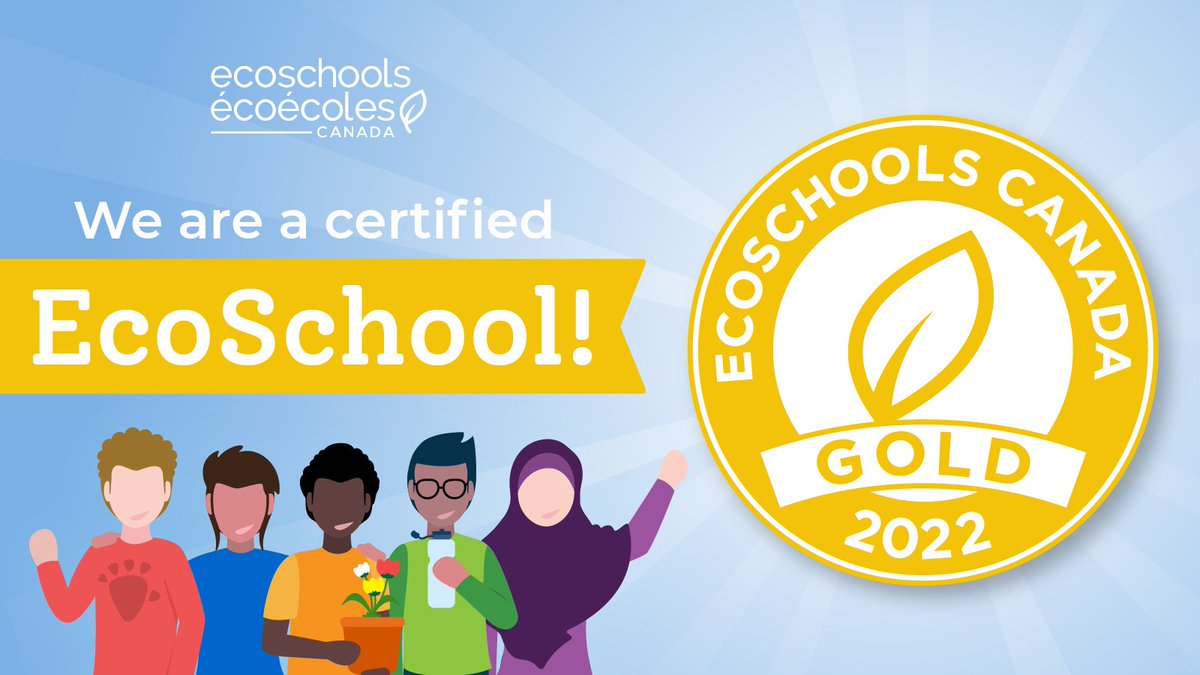 Thank you to all students and staff for making PAS North a gold certified Ecoschool! 

Special shoutout to our teacher, Farah, for her leadership and guidance in this important initiative. 🌎 #ecoschool #goldstatus #pasproud @peelschools