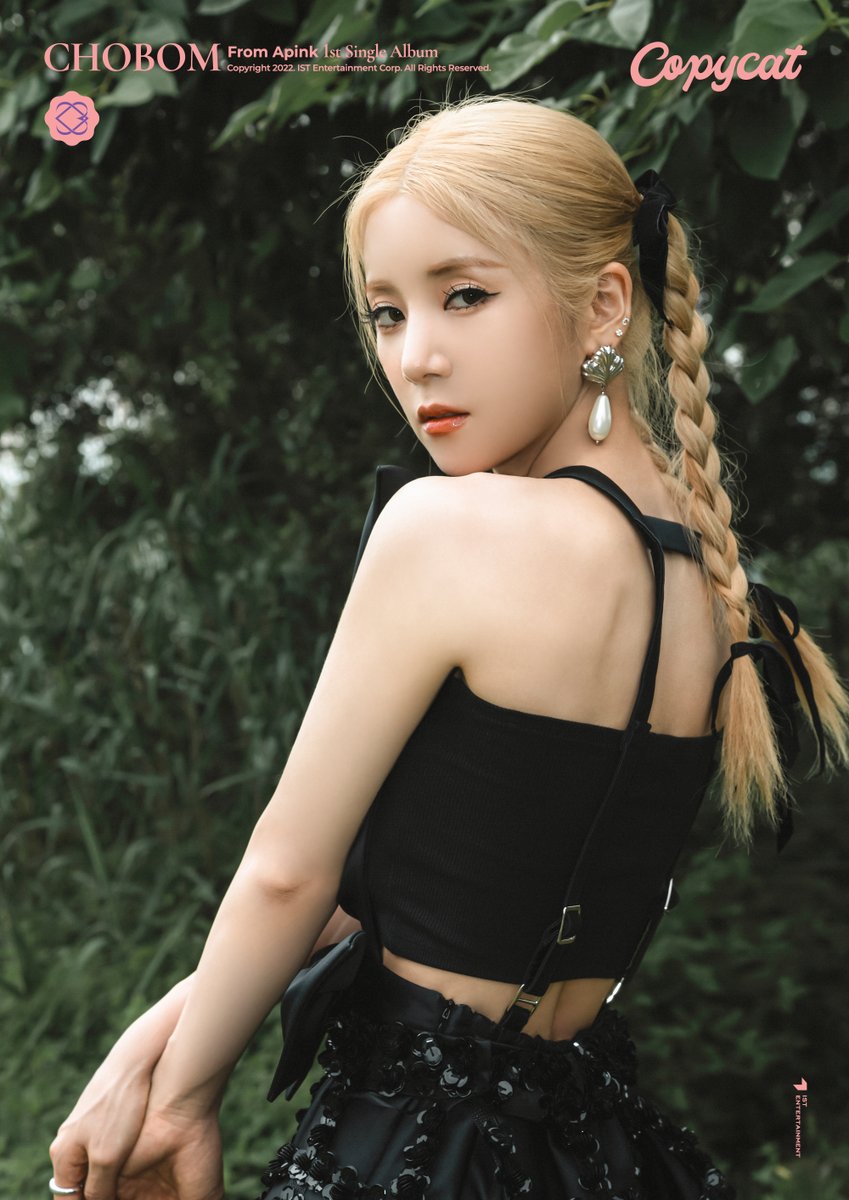 Apink_2011's tweet photo. [#초봄]
CHOBOM 1st Single Album [Copycat]
Concept Photo #Copy #ChoRong💖

2022.07.12 6PM (KST)

#Apink #ChoBom
#Copycat🐾 #카피캣🐈
#박초롱 #초롱 https://t.co/JuNKoe1EU3