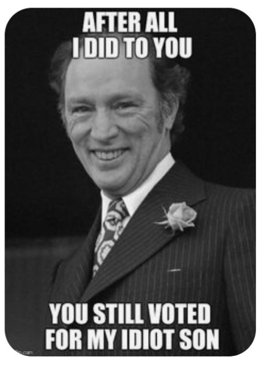 W3lshCanuck's tweet photo. @JustinTrudeau Says the right thing but does the complete opposite! Our clueless, unethical, racist, vindictive, corrupt peon PM. REMEMBER: Canadians struggle while the @liberal_party, @NDP #NonDemocraticParty and @theJagmeetSingh all live the highlife with self pats on the back & raises! https://t.co/KuoFI8Tx8M