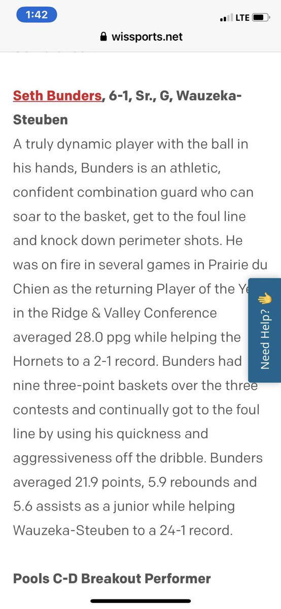 BundersSeth's tweet image. Thank you for the write up @WisBBYearbook