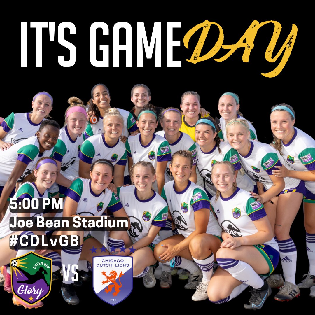 GBGlory's tweet photo. It's Monday and it is GAMEDAY! Glory @ Chicago Dutch Lions. Kickoff at 5:00PM.

Stream the game LIVE at the link below! 👇

Game Link: https://t.co/8h4kJsmr4N

#CDLvGB #ForTheW #stepuptogetHER
@uslwleague @chicagodlfc https://t.co/xOHasmos2q