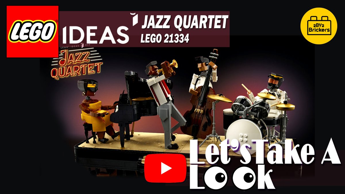 <a href="/2by2brickers/">2by2brickers</a> LEGO IDEAS Jazz Quartet set 21334 Lets take a look #legoReview and Images youtu.be/hEf5xUtwUFU via <a href="/YouTube/">YouTube</a> <a href="/YouTubeCreators/">YouTube Creators</a> <a href="/LEGO_Group/">LEGO</a> <a href="/Gamer123Lego/">GamerLego_123</a> <a href="/CedricDiong/">Lego Gamer 123</a> <a href="/oimotoika/">コイちゃん</a> <a href="/missbricksoffun/">MISS BRICKS</a> #musiclego #legojazzquartet #lego21334
