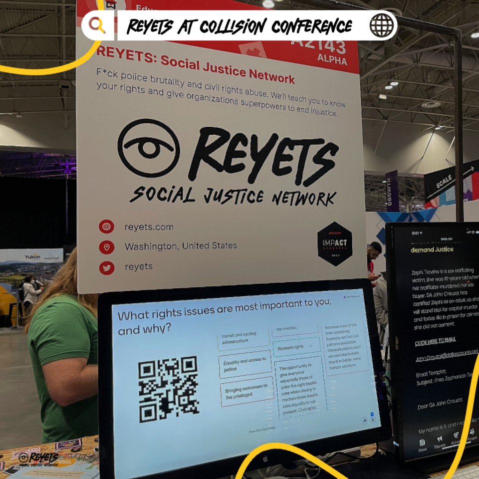 reyets's tweet photo. Reyets was at the Collision Conference in Toronto last week!
#Reyets #Collision #CollisionConference https://t.co/rYxZSxl7oS