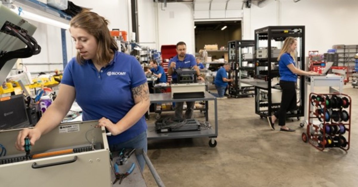 Bloomy has more than 20,000 ft² of manufacturing, test and integration space in our new headquarters in South Windsor, CT. We manufacture our own products including the Battery Simulator 1200, and UTS™ family of #electronics functional #test systems. bit.ly/39GLHOT