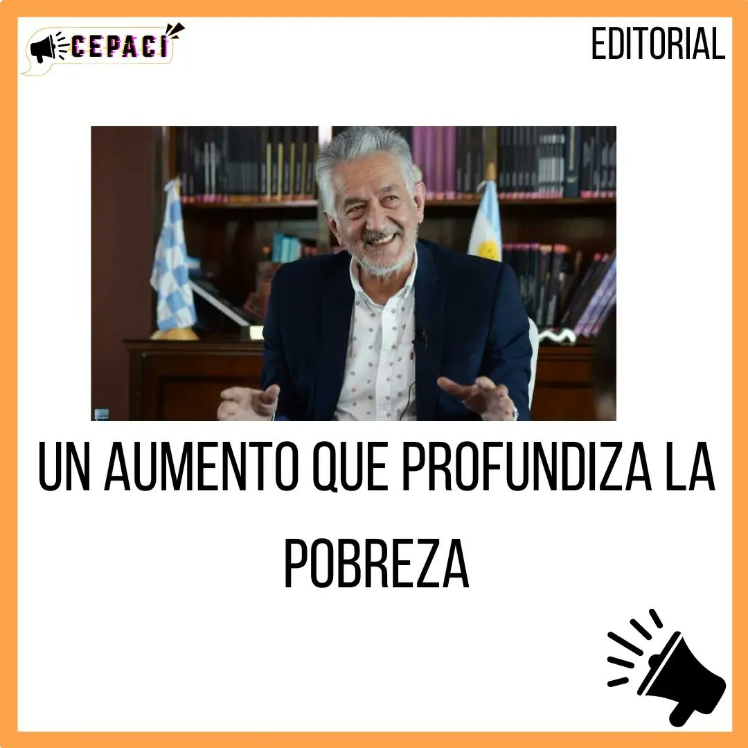 cepaci_arg's tweet photo. Editorial: "El aumento que PROFUNDIZA la pobreza"

👉 Sobre los anuncios del gobernador  @alberto_rsaa 

#Pobreza #SanLuis #EmpleadosPublicos #empleadosmunicipales https://t.co/nhSElwQfNR